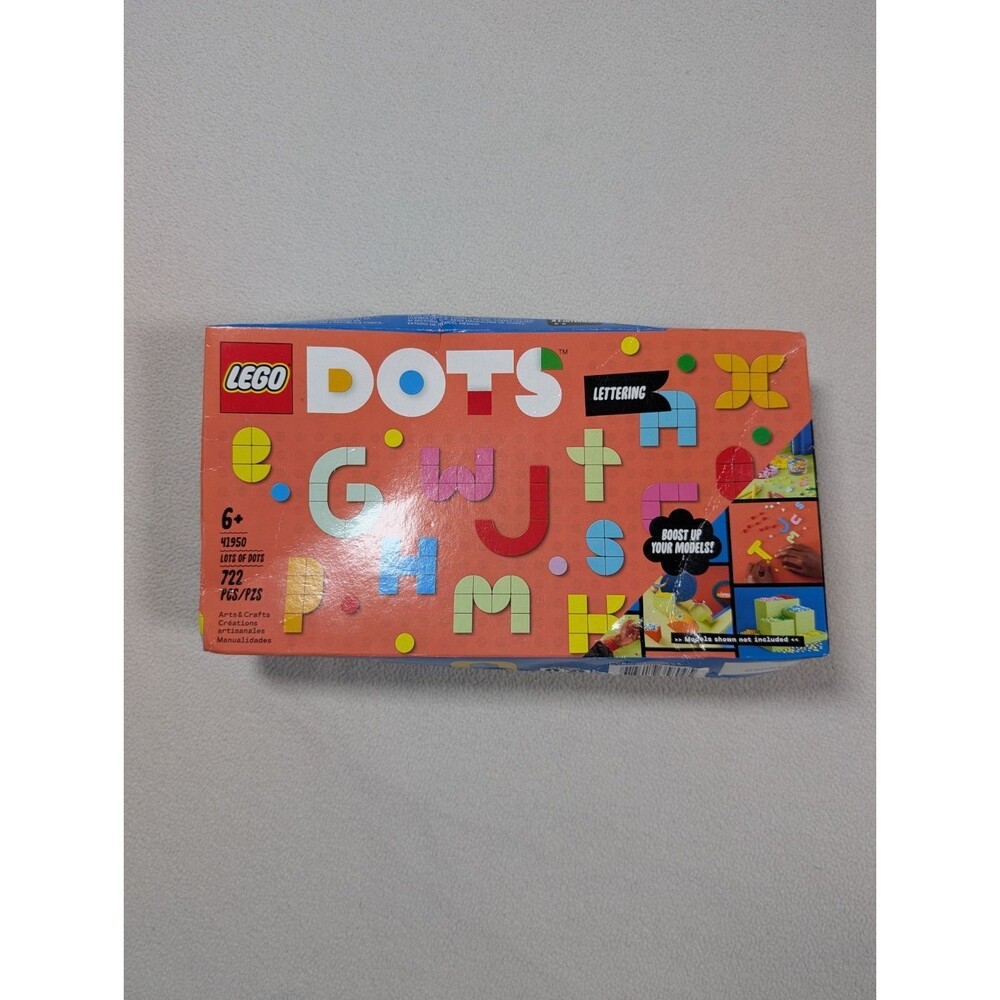 Lego Dots Lettering 41950 Opened Box, Still In Package